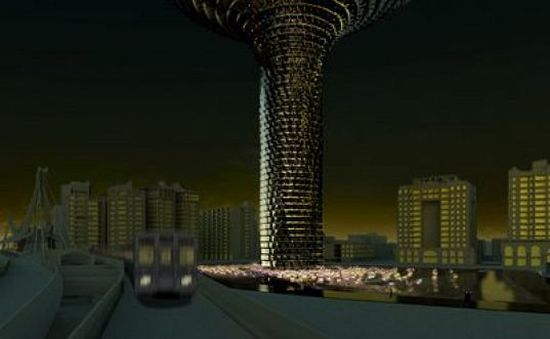 Eco Architecture: Tornado Tower harnesses wind energy to power a city -  Ecofriend