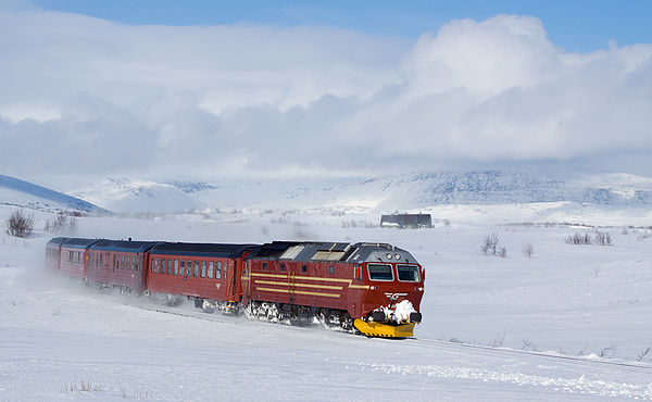 Train in Sweden