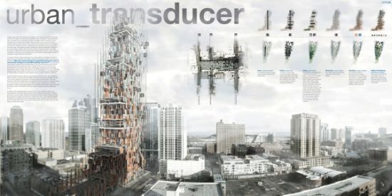 urban transducer sustainable skyscraper generates 