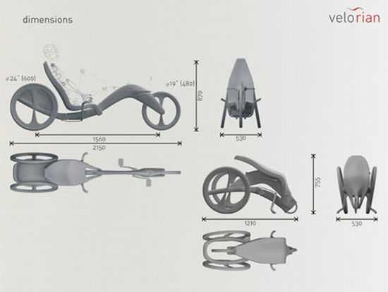 velorian three wheeler transportation solution can