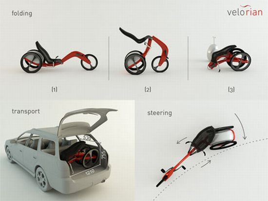 velorian three wheeler transportation solution can