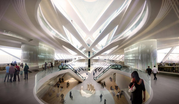 waalse krook urban library of the future unstudio