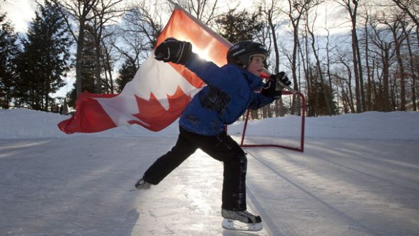 Warming threatens ice hockey in Canada