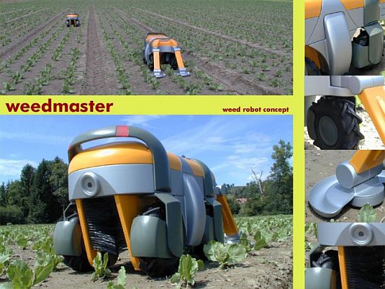 weedmaster methanol fuel cell powered robot for we