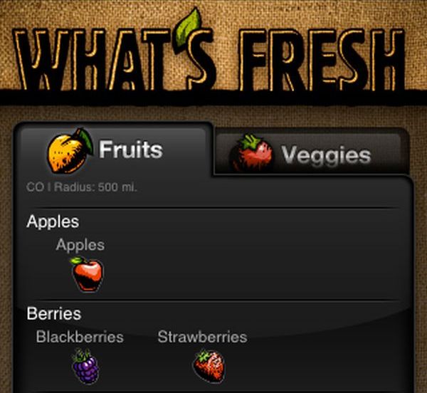 What's Fresh App