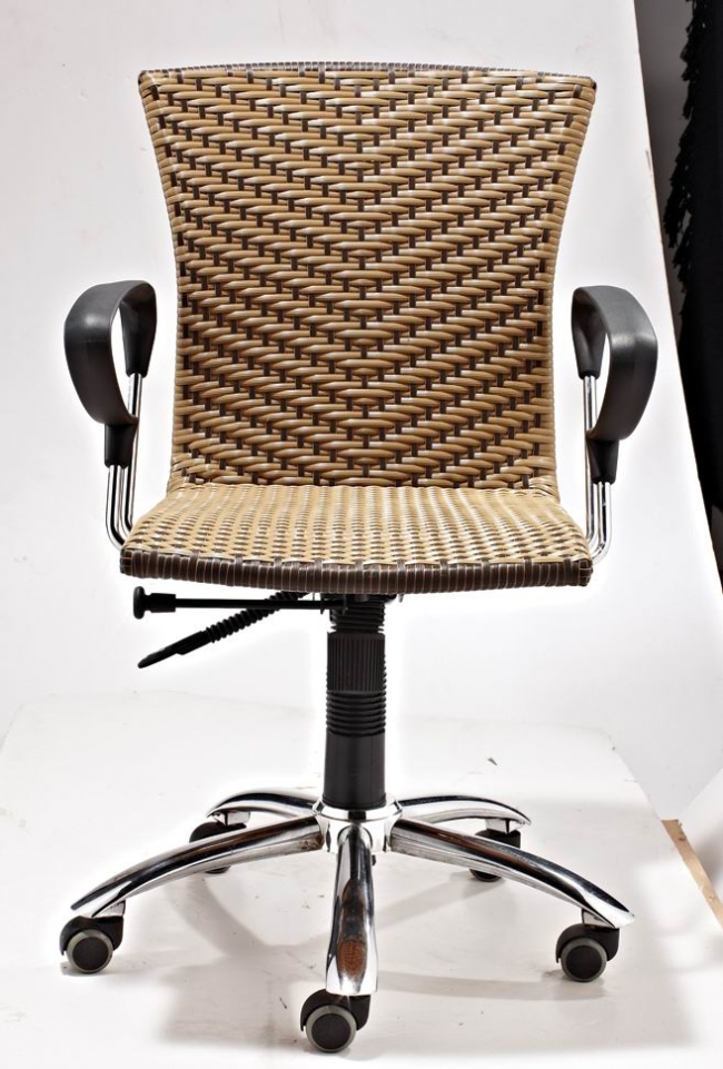 Wicker Office Chair