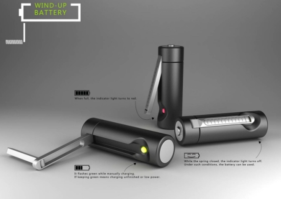 wind up battery 1