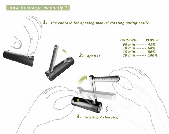 wind up battery 2