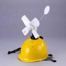 wind powered helmet generator