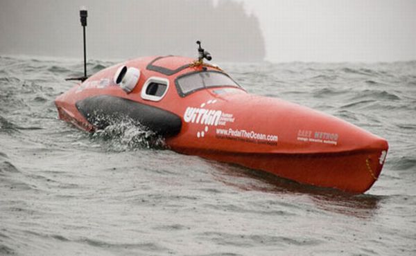 6 - Most amazing pedal powered boats - Ecofriend