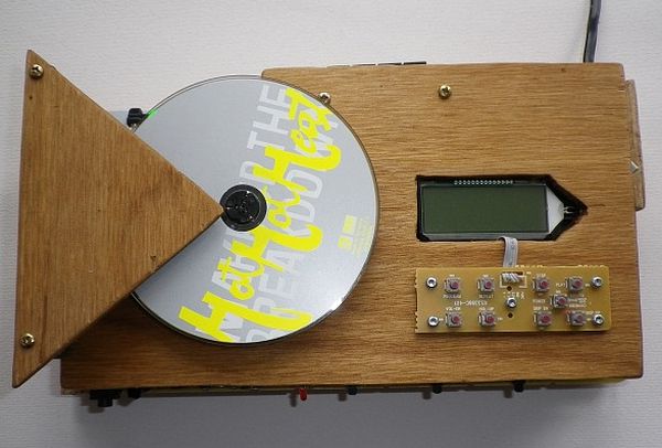 Wooden radio & cd player