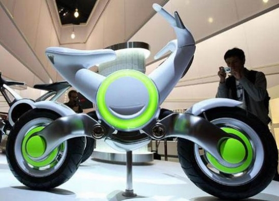 Eco Motorcycles: Yamaha showcases EC-f all-electric motorcycle at Tokyo ...