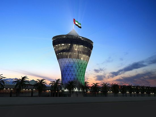 yas marina circuit shams tower 1