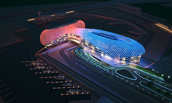 yas marina circuit shams tower 2