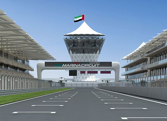 yas marina circuit shams tower 3