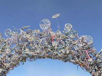 Radical Bicycle Sculpture @ Burning Man ‘07 - Ecofriend