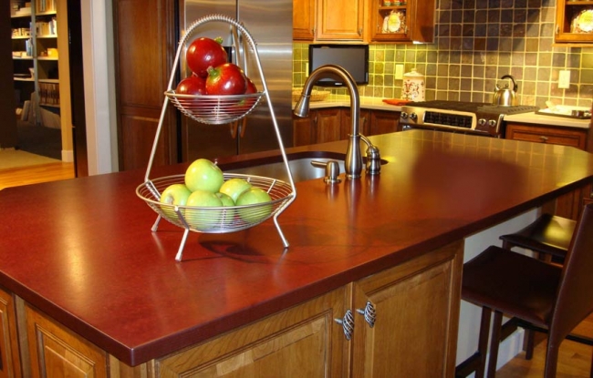 Eco Friendly Materials Used For Preparing Kitchen Countertop Edges