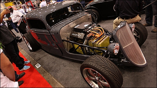 Eco Cars: Factory Five’s electric 1933 hot rod showcased at SEMA 2009