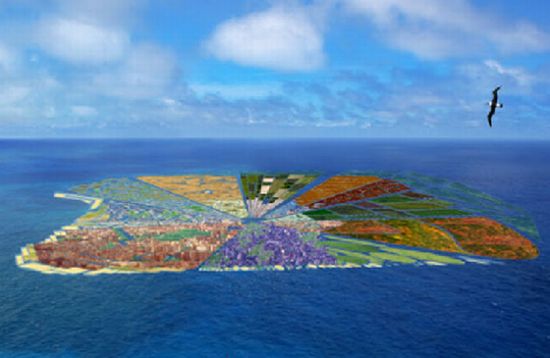 Whim Architecture Envisions Giant Recycled Island Made From Plastic ...