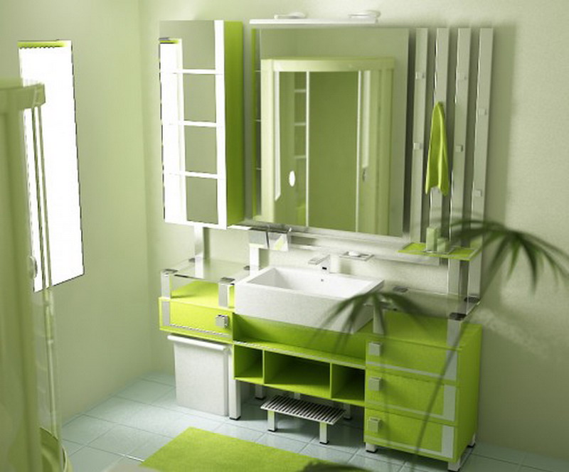 green-bathroom-ideas