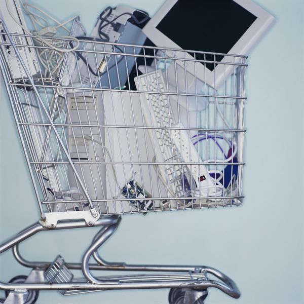 Computer Peripherals in Shopping Cart