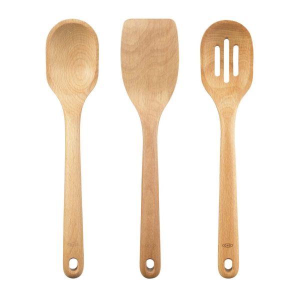 1256080_3 Piece Wooden Utensil Set