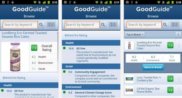 Mobile App GoodGuide