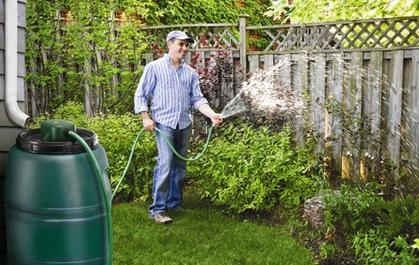 harvesting rain water for Garden