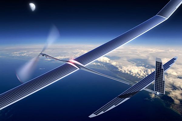 Facebook solar drones