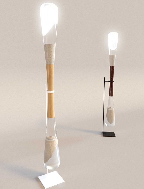 Hourglass Lamps