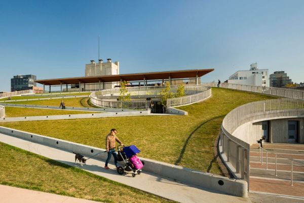Bushwick Inlet Park by Kiss + Cathcart Architects