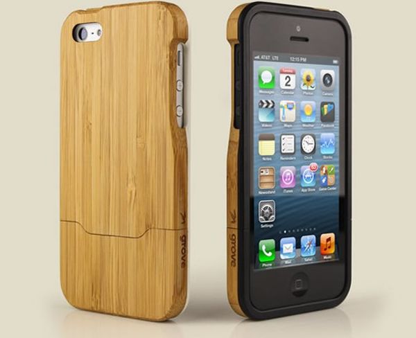 Natural bamboo case by Grove