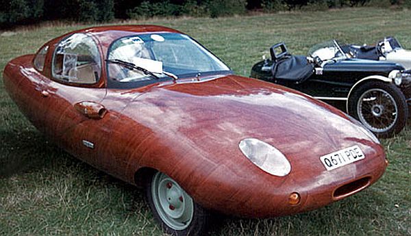 The Wooden Three-wheeled Car