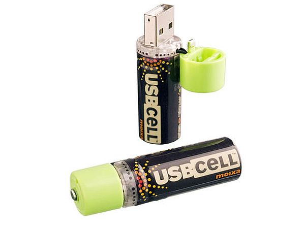 USB cell batteries