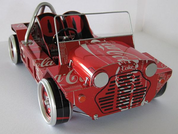 Coke can car