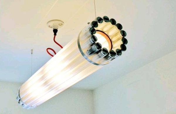Recycled tube lamp