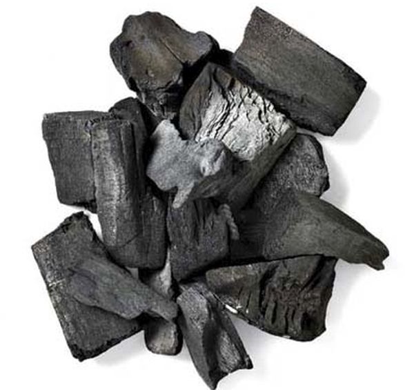 natural lumps of charcoals