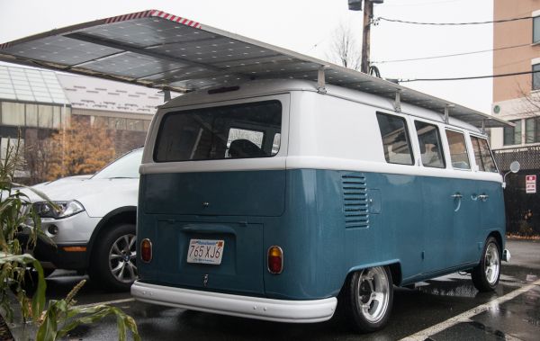 solar powered VW bus 2