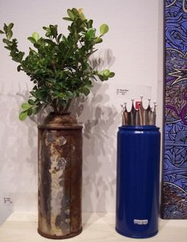 Spray Can Vases