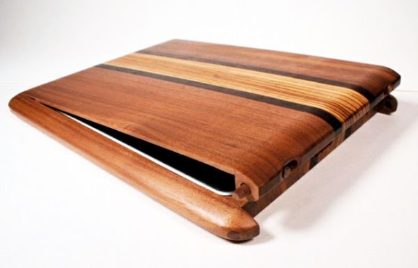 iPad case made with sustainable harvested wood