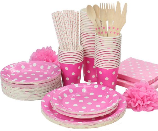 Disposable cups and plates