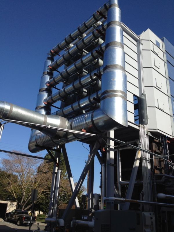 Global Thermostat's pilot plant in Menlo Park, Calif., pulls carbon dioxide from the surrounding air. The next challenge is to find uses for the captured gas.