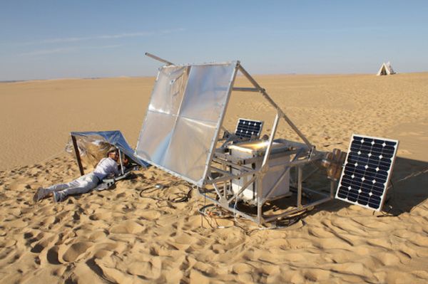 Solar-powered 3D printers 3