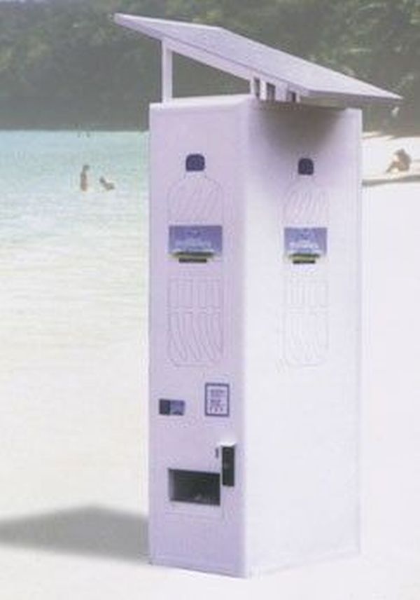 Solar Powered Vending Machine from Springwise