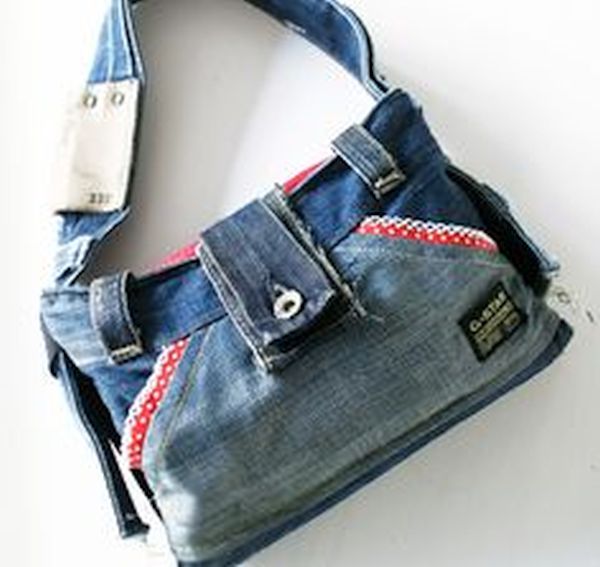 old jeans Bags