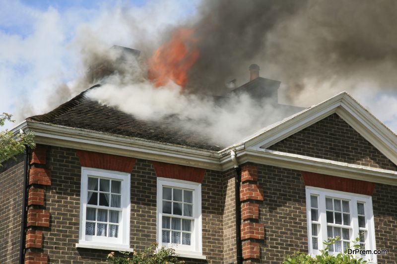 How to control the environmental impact of a fire