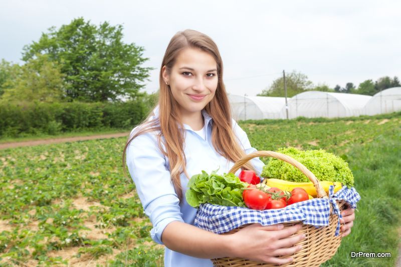 an Organic Garden