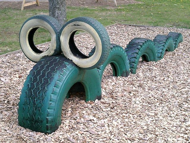 DIY ideas for home décor using old tires