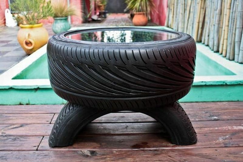 DIY ideas for home décor using old tires