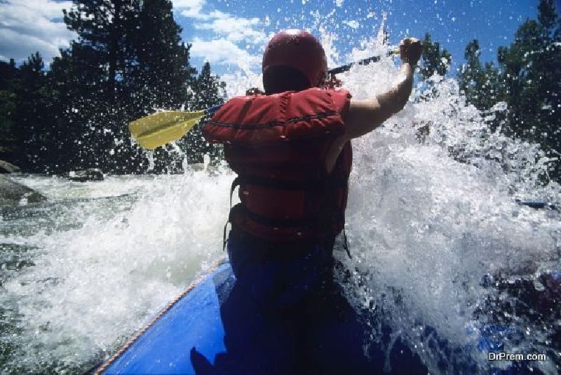 kayaking